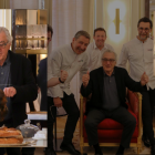 La comida exclusiva ha tenido lugar en el Mandarín Oriental Ritz, en concreto en la suite real del histórico hotel madrileño, inaugurado en 1910 y que hace ahora un año reabrió sus puertas tras su mayor reforma en 110 años.