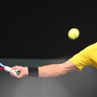 Emilio Gómez, raqueta número uno de Ecuador, perdió frente al francés Arthur Rinderknech por 6-2 y 7-5.