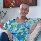 Marina Salvarezza, una actriz con casi cinco décadas de carrera teatral.