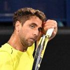 El ecuatoriano Roberto Quiroz le ganó un set a Adrian Mannarino, pero al final la victoria fue del francés.