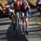 El ciclista tricolor Jonathan Narváez mostró su destreza y llegó en sexto lugar.