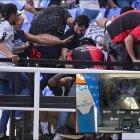 Hinchas se masacraron en el estadio La Corregidora. Hinchas se masacraron en el estadio La Corregidora.