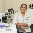 Nancy Guevara laboró en el Inspi en el procesamiento de pruebas de COVID-19 durante el 2020.