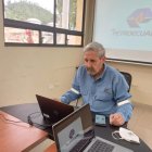 El gerente de Petroecuador, Ítalo Cedeño, compareció ante la Asamblea de manera virtual