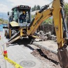 Desde 2019 los pobladores de Tumbaco esperan la entrega de las redes de alcantarillado público.