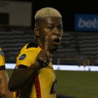 Gabriel Cortez fue uno de los jugadores que brilló en el debut de Jorge Célico como técnico de Barcelona.