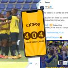 Continúan las quejas de los usuarios sobre la caída de la página.