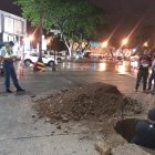 Hecho. La estructura pretendía ser ubicada en la intersección de Agustín Freire e Isidro Ayora.