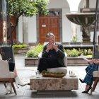 El presidente Lasso participó en su habitual entrevista semanal desde el Palacio de Carondelet.