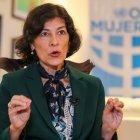 La representante de ONU Mujeres en Ecuador Ana Elena Badilla