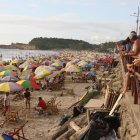 Hasta el último día del reciente feriado de Carnaval los balnearios de Santa Elena lucieron llenos de visitantes.