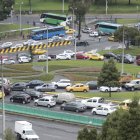 Inconvenientes. El sector de El Trébol es el que más complicaciones presenta por la carga vehicular que recibe.