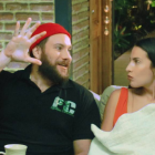 Alberto Pablo Rivera y Joselyn Gallardo.