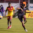 Aucas controló gran parte del encuentro, pero no contó con la puntería necesaria para abrir el marcador.
