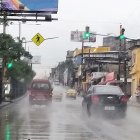 La mañana de este 14 de marzo, la intensidad de la lluvia bajó pero el día permanece nublado.