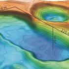 Estudios repetidos muestran que esta enorme depresión de 24 metros de profundidad se desarrolló en solo nueve años.