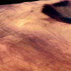 Fotografía de la Agencia Espacial Europea (ESA) que muestra una parte de las altiplanicies del sur de Marte, en una fotografía de archivo.
