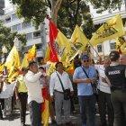 El partido Fuerza EC participó en las pasadas elecciones presidenciales con candidato propio a Carondelet.