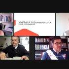 Convocatoria. La sesión de la mesa legislativa se realizó de forma virtual el 19 de marzo de 2022.