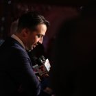 Fotografía de archivo fechada el 14 de marzo de 2019 que muestra al dramaturgo y compositor Lin Manuel Miranda mientras asiste a la gala anual de la Fundación Maestro Cares, en Nueva York (EEUU).