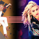 Marián Sabaté y Paulina Rubio en 1992, la diferencia de edad entre ellas es de cinco años.