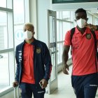 Byron Castillo y Michael Carcelén están preparados para ganar el partido contra Paraguay.