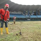 Desde la semana pasada los trabajos empezaron en su primera etapa que consiste en cortar la maleza y preparar el terreno.