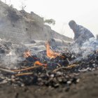 El uso de la minas de carbón es una de las causas de este gran problema de contaminación del aire.  EFE