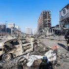 Los ataques a varias ciudades de Ucrania por parte de las tropas rusas han causado destrozos.