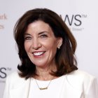 Foto de archivo de la gobernadora de Nueva York, Kathy Hochul