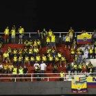 Los hinchas ecuatorianos en Paraguay.