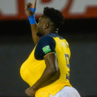 Jordy Caicedo anotó el único gol de la tricolor