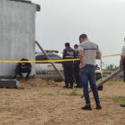 El cuerpo fue descubierto aproximadamente a las 13:00 de este viernes 25 de marzo. En la zona se halló ocho indicios balísticos