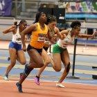 Maribel Caicedo (c), en representación de la UTEP, fue oro en febrero en los torneos de Conferencia.