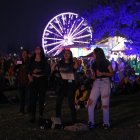 Fotografía de asistentes al concierto del cantante Crudo Means Raw durante su presentación en Estéreo Picnic en Briceño (Colombia).