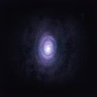 Imagen de la estrella V Hya, en la que se pueden ver los seis anillos.