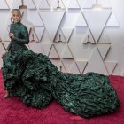 La actriz Jada Pinkett-Smith en la gala de los premios Óscar el pasado domingo en Los Ángeles (EE.UU.).