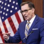 El portavoz del Departamento de Defensa de EE.UU., John Kirby, en una fotografía de archivo.