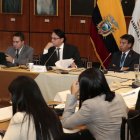 Debate. La Comisión de Fiscalización y Control Político sesionó ayer para analizar este nuevo caso de corrupción.