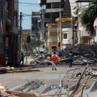 La partida anunciada este jueves, beneficiará a más de 600.000 ciudadanos y busca impulsar el desarrollo acuícola, agroindustrial, comercial y residencial de sectores cuyas infraestructuras y medios de vida se vieron perjudicados en varias ciudades de Manabí como consecuencia del desastre ocurrido el 16 de abril de 2016. Foto de archivo.