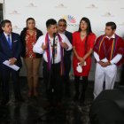 El legislador Celestino Chumpi se defendió de las acusaciones en su contra.