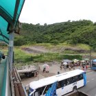 Panorama. Este es el escenario actual de la zona donde se prevé levantar la terminal satélite municipal costa, en la vía Perimetral, cerca de Los Ceibos.