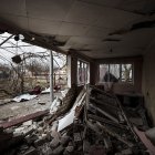 Prybuz"ke un pequeño pueblo de la región de Mykolaiv, ha sido completamente evacuado.