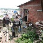 Intervención. El último jueves se realizaron 34 allanamientos en Durán.