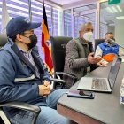 El ministro del Interior, Patricio Carrillo, mantuvo una reunión previa antes de dar el pronunciamiento a los medios de comunicación.