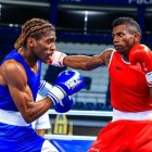 Jhancarlo Anichico (i), pugilista nacional, mostró técnica en el Campeonato Continental de Box y se llevó medalla de plata.