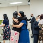 Reunión.- La primera reunión de la congregación Juan Tanca Marengo después de dos años de verse solo virtualmente.