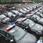 Camionetas que adquirió la CSCG y que patrullan corredores comerciales de la urbe.