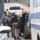 La mañana de este martes, la cárcel de máxima seguridad denominada La Roca, tuvo uniformados más uniformados que de costumbre.