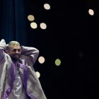 El cantante colombiano Juan Luis Londoño, Maluma, durante el concierto de Barcelona.